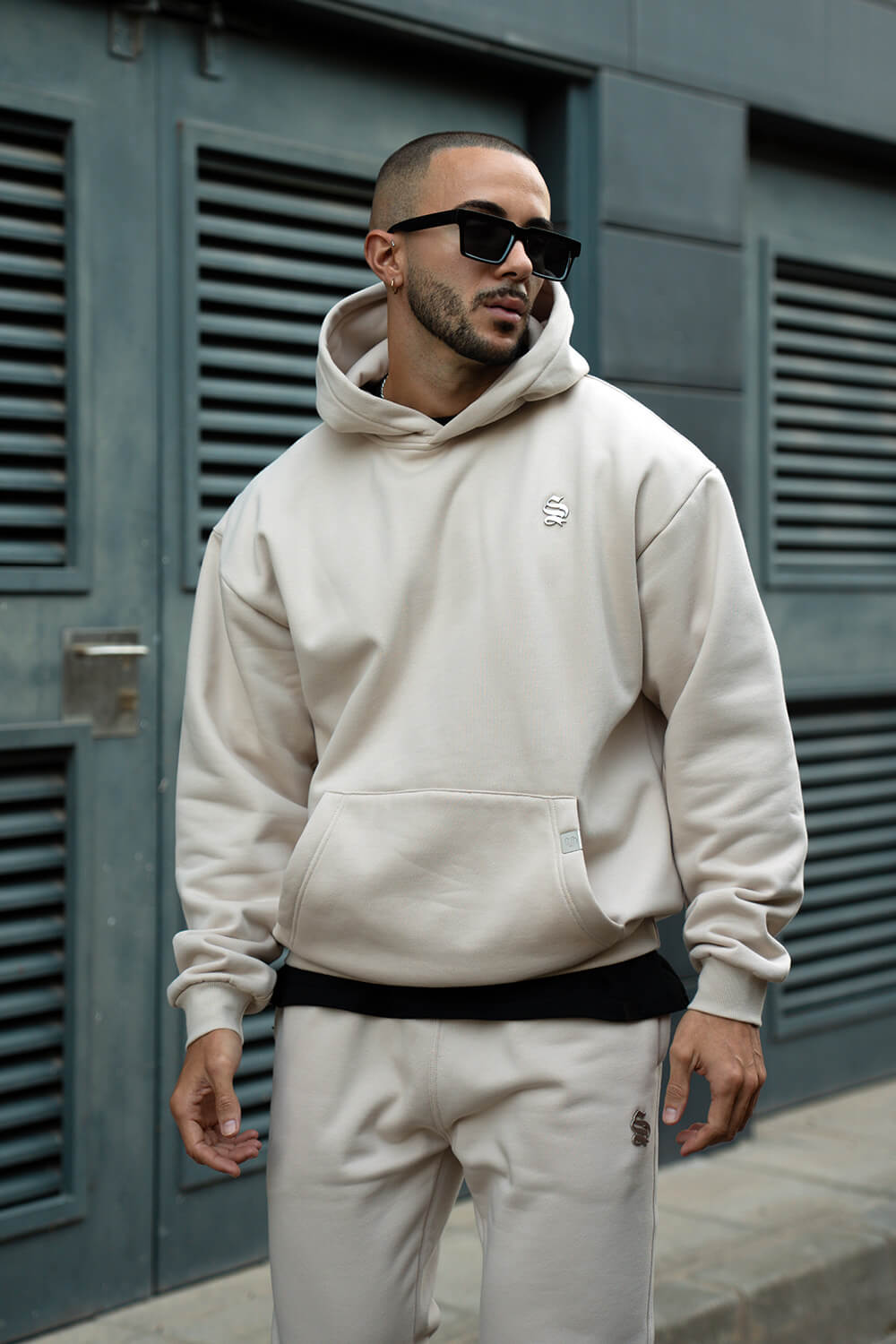 Core Luxe Hoodie - Beige