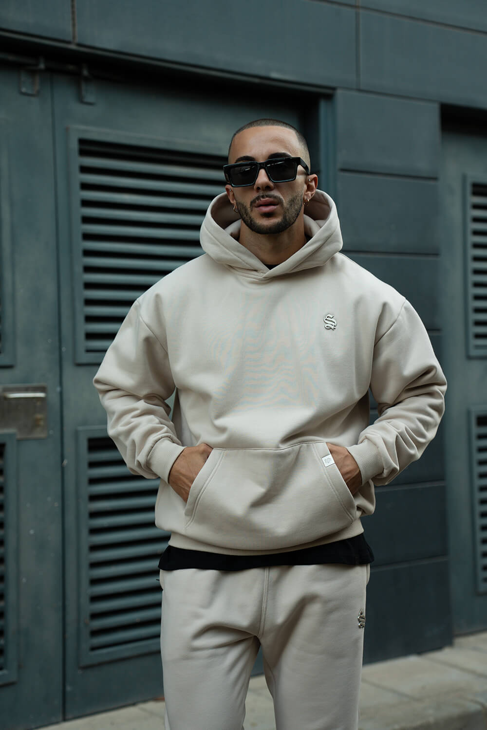 Core Luxe Hoodie - Beige