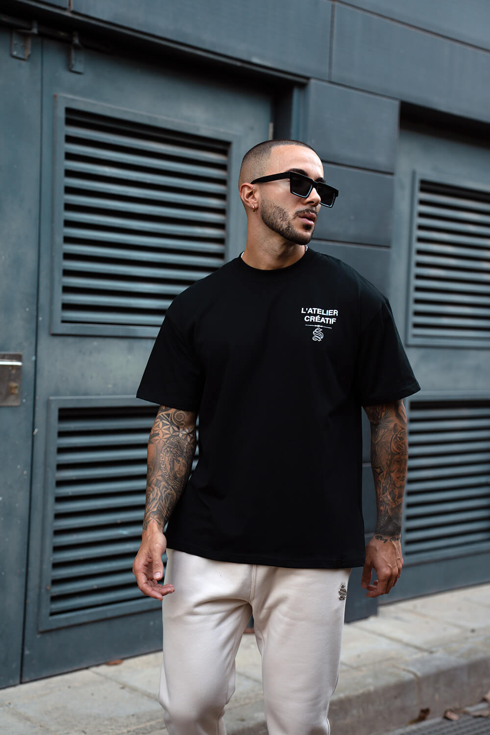 Atelier Circle Tee - Black