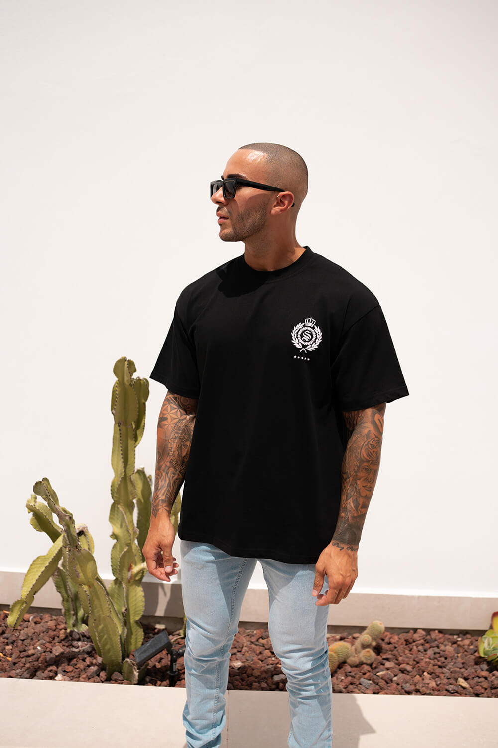 Chateau Crest Tee - Black