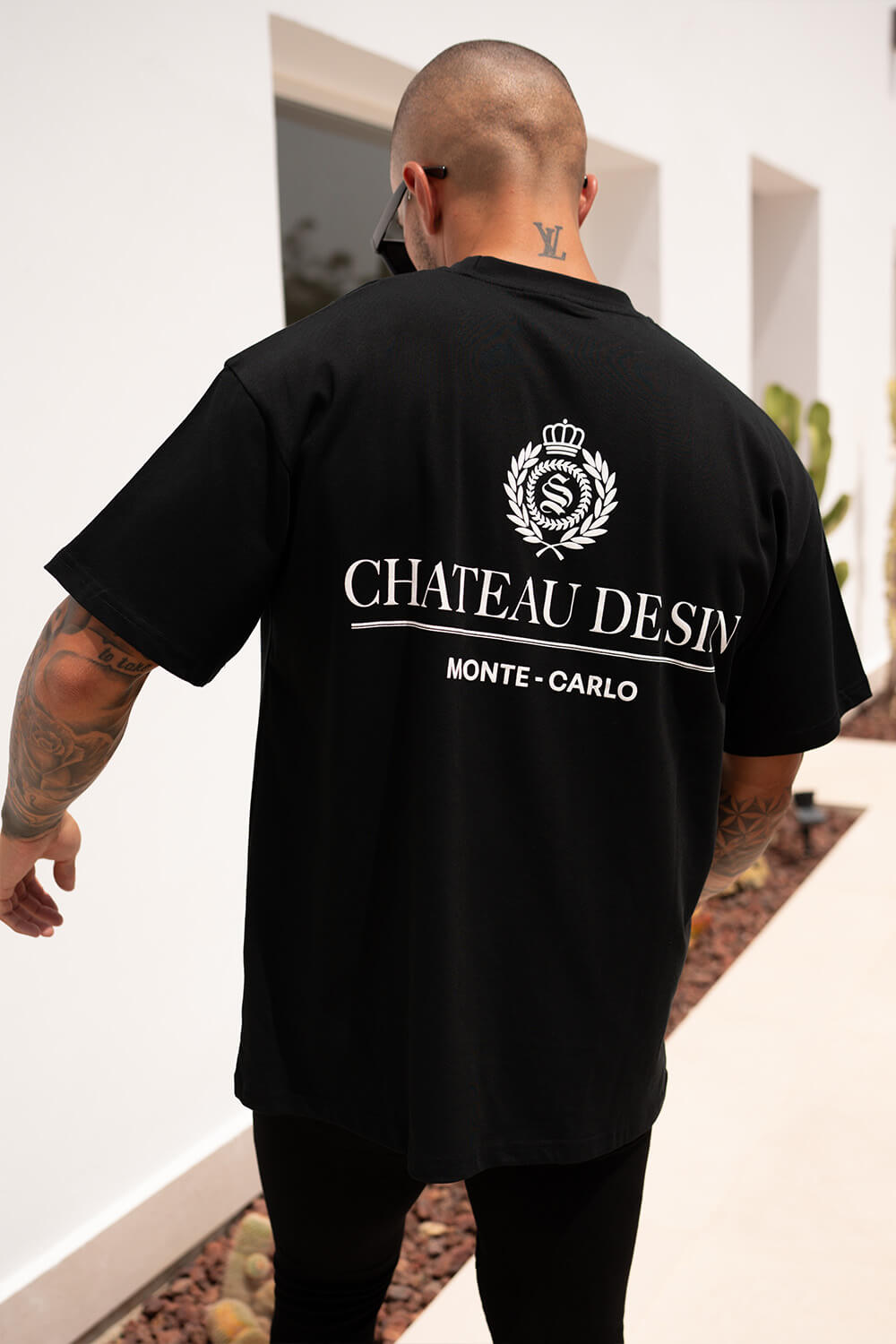 Chateau De Sin Tee - Black