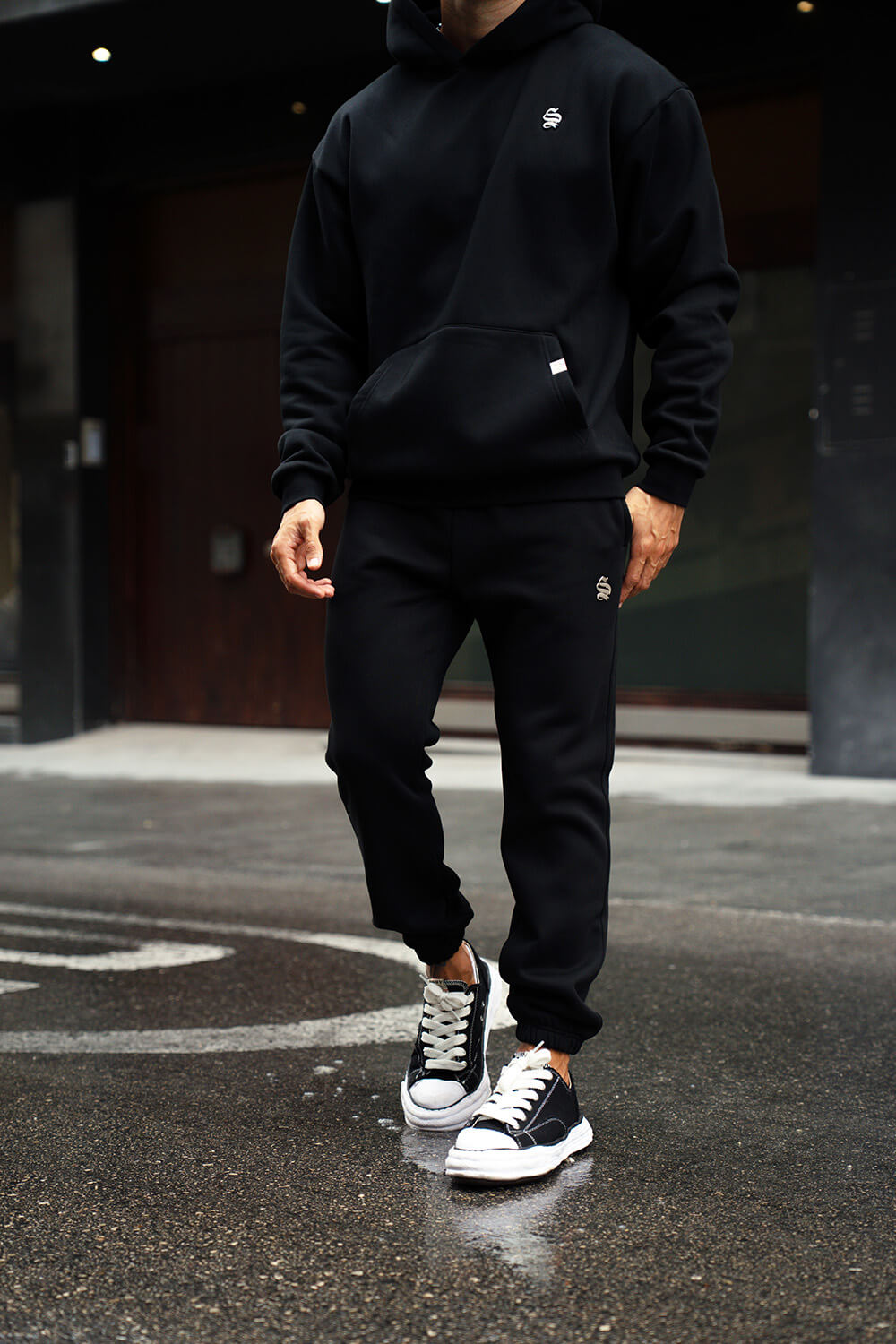 Core Luxe Joggers - Black
