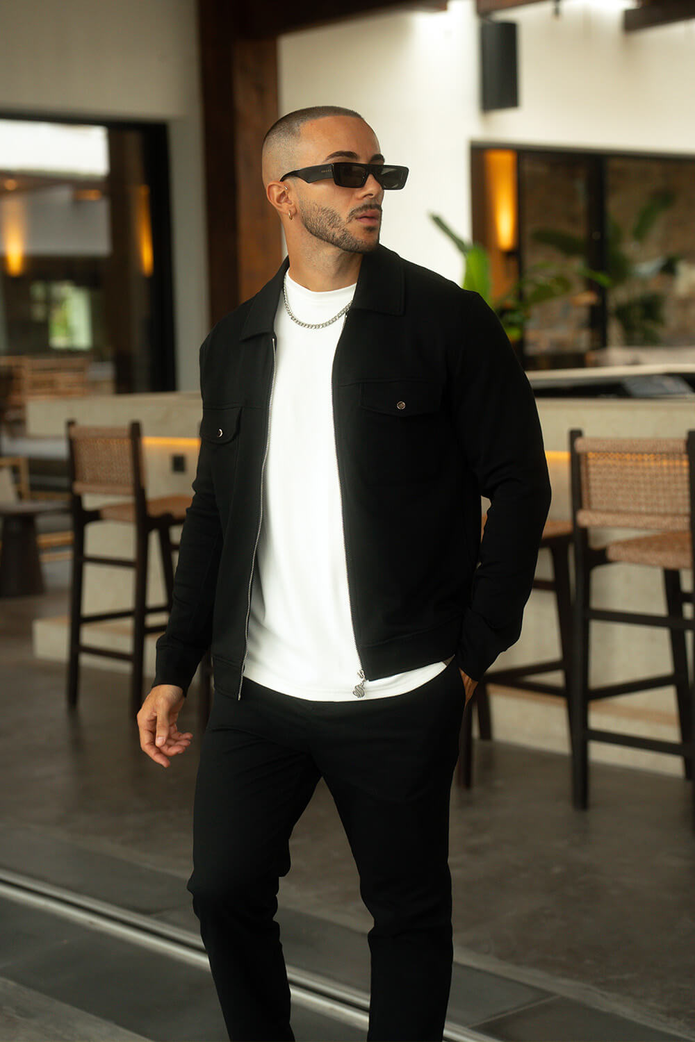 Mercer Overshirt - Black