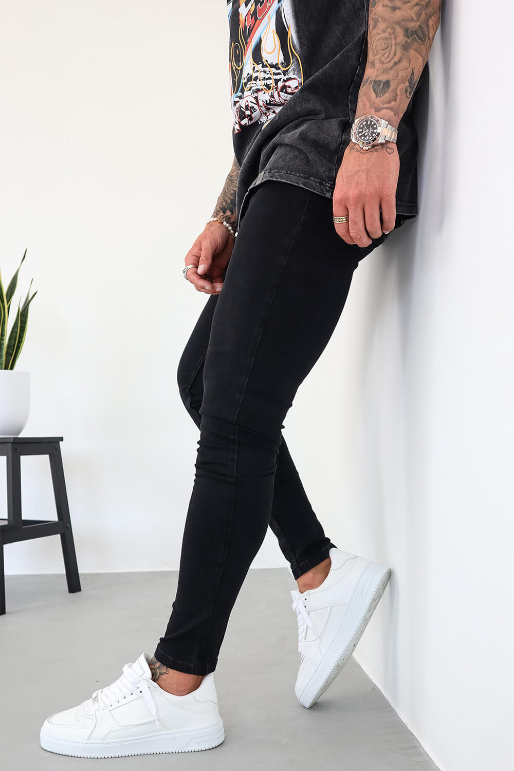 Jeans 2-Pack - Black/Light Blue