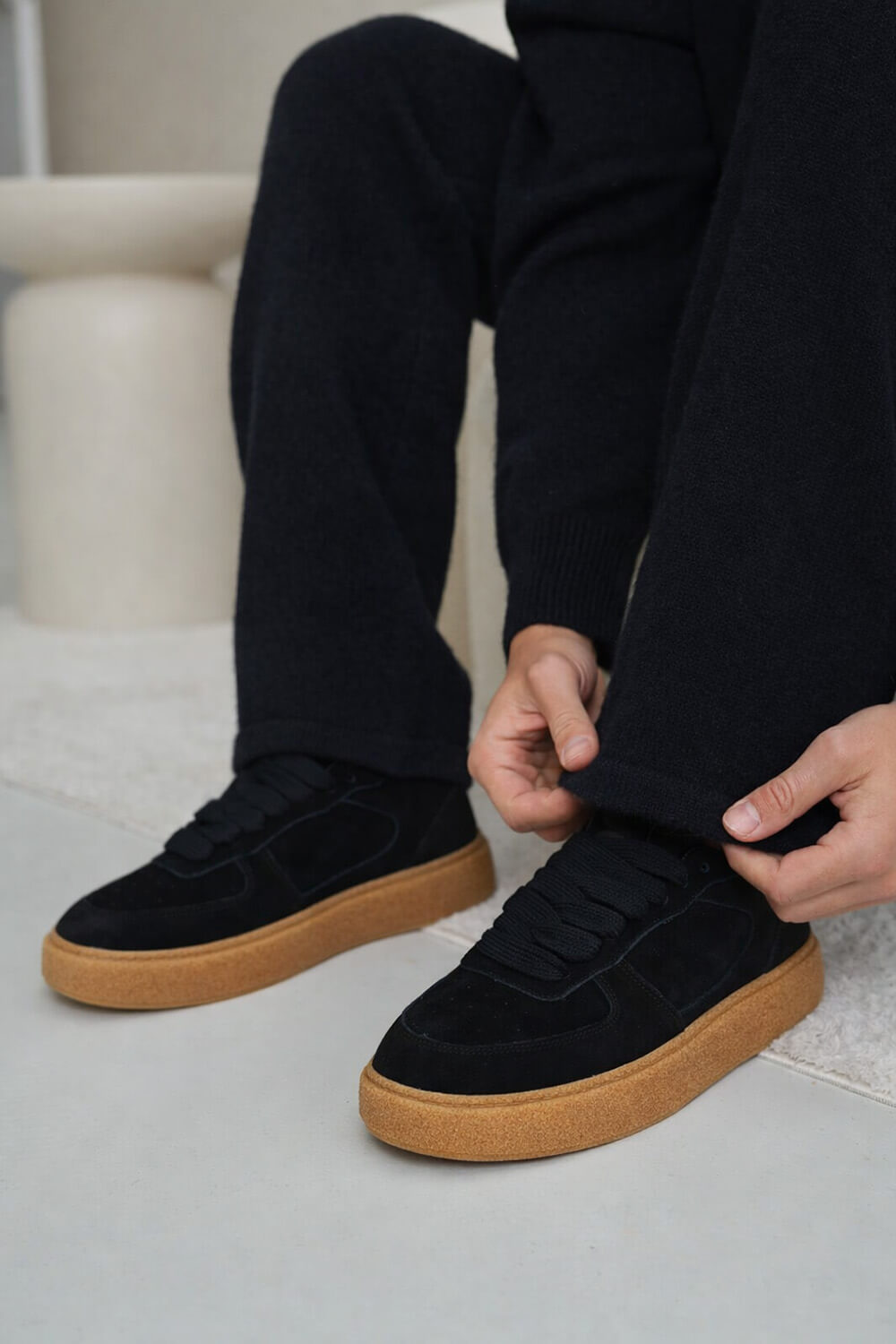 Regent Court Trainers - Black