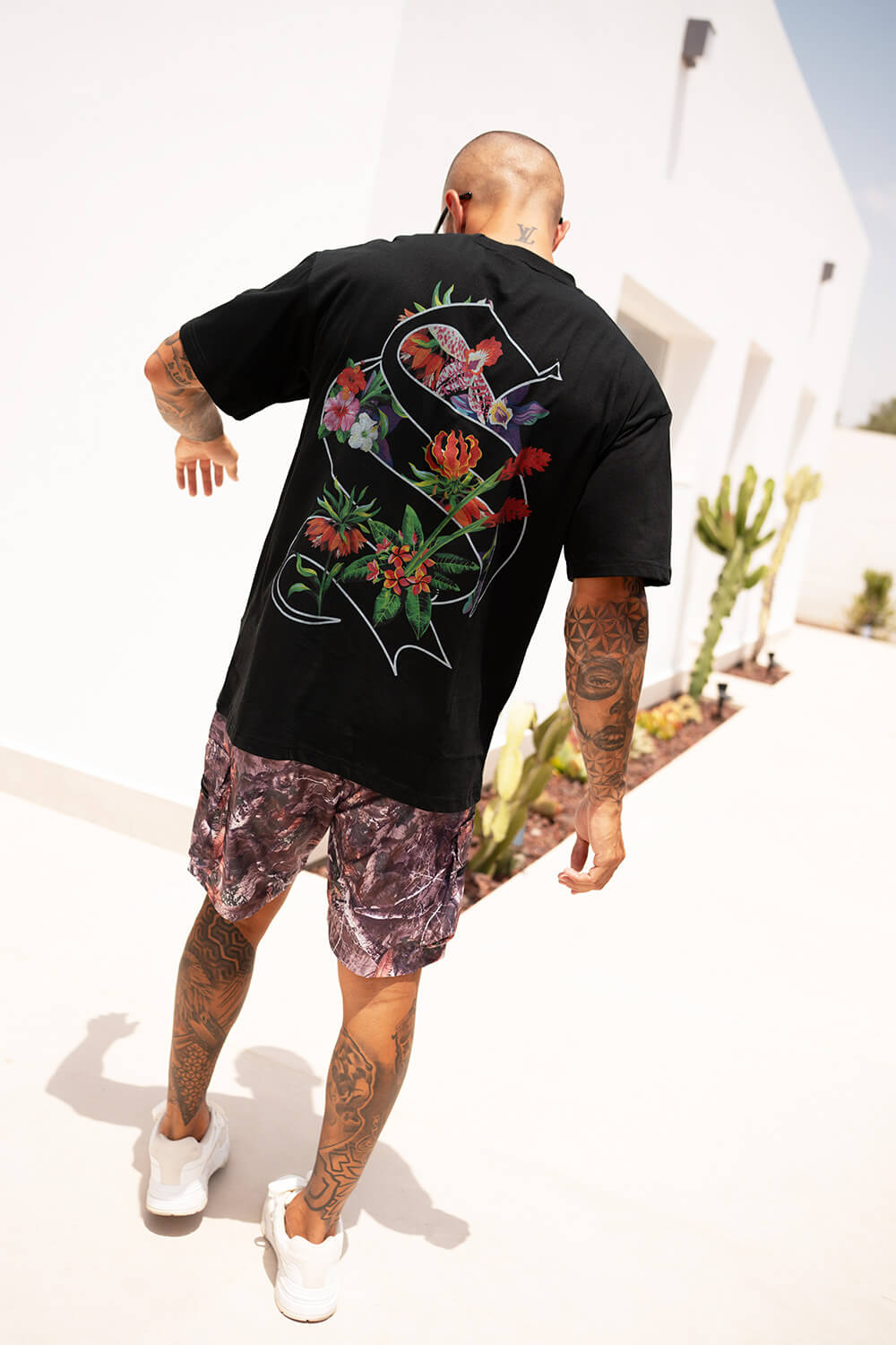 Tropical Logo Tee - Black