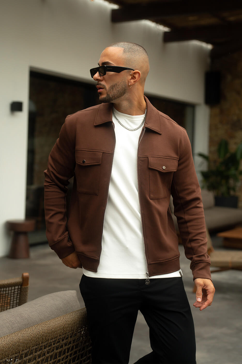 Mercer Overshirt - Chocolate