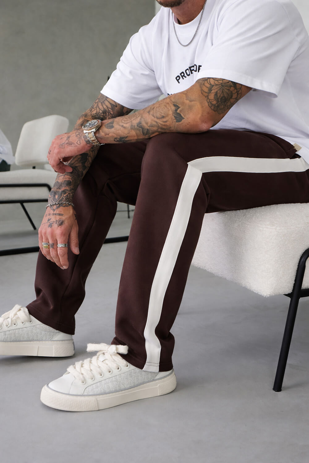 Track Pants - Chocolate