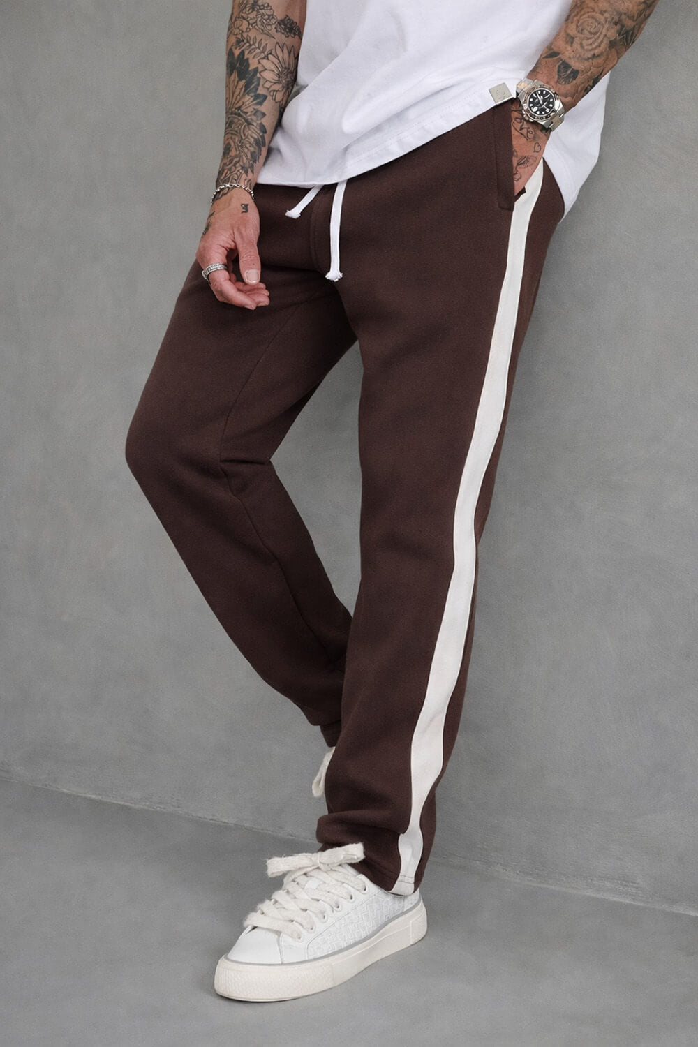 Track Pants - Chocolate