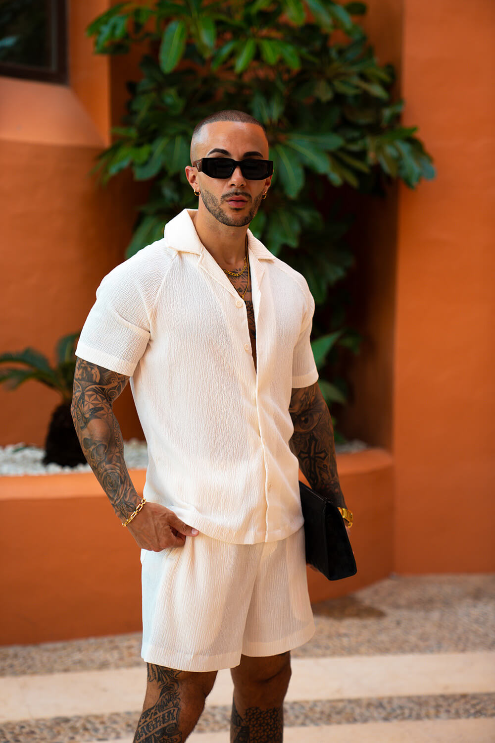 Casa Vero Shorts - Ecru