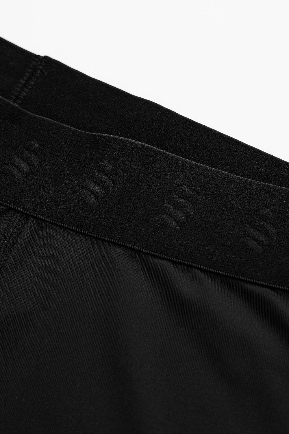 Emblem Boxer Shorts - Black (2 Pack)