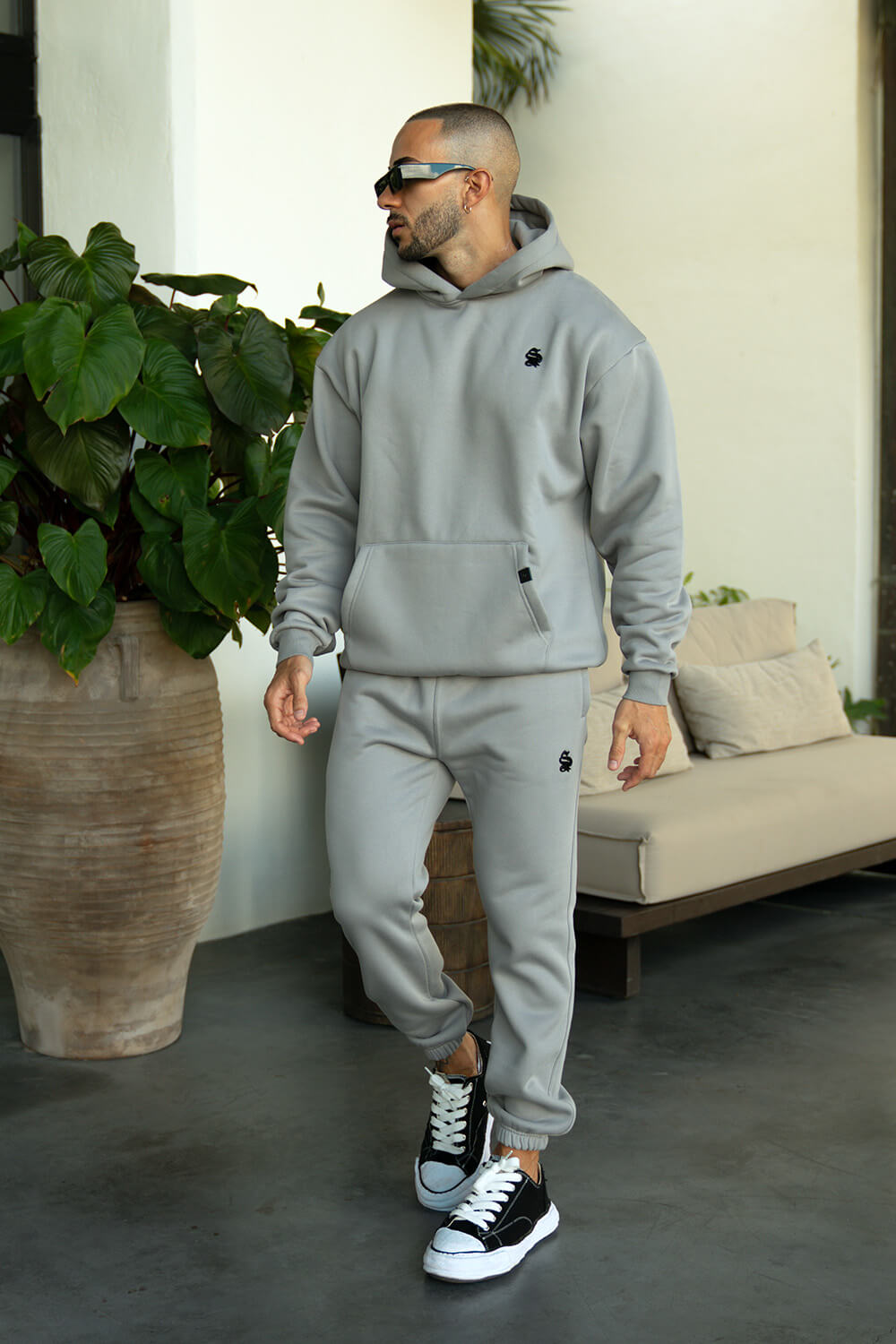 Core Luxe Hoodie - Fog