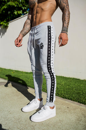 Double Tape Joggers - Grey