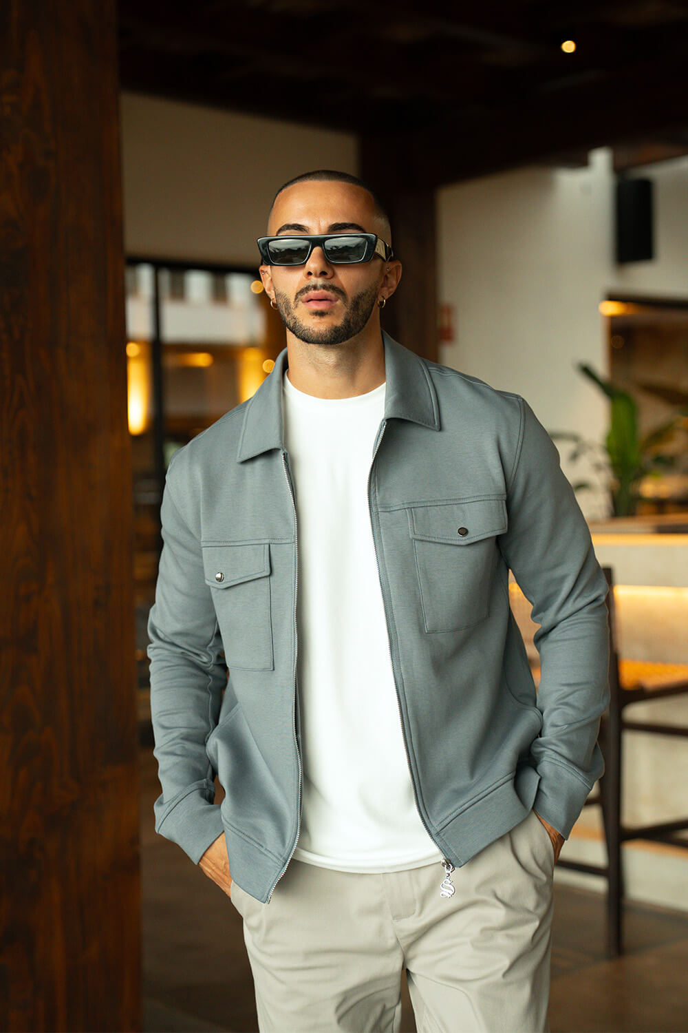 Mercer Overshirt - Grey