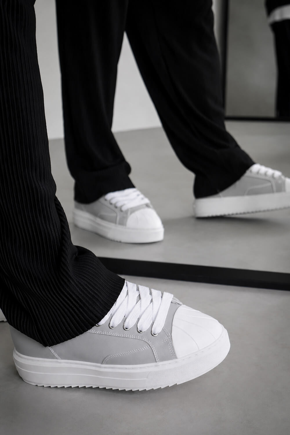 Onyx Trainers - Grey/White