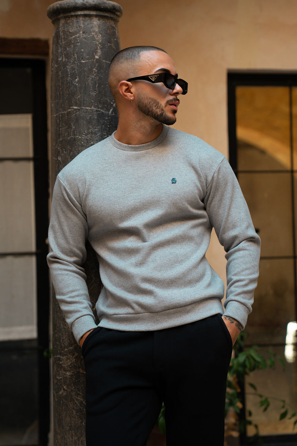 Sovrano Luxe Sweater - Grey