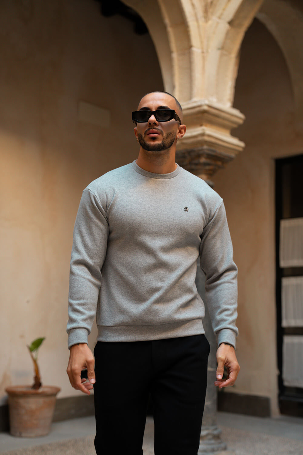 Sovrano Luxe Sweater - Grey
