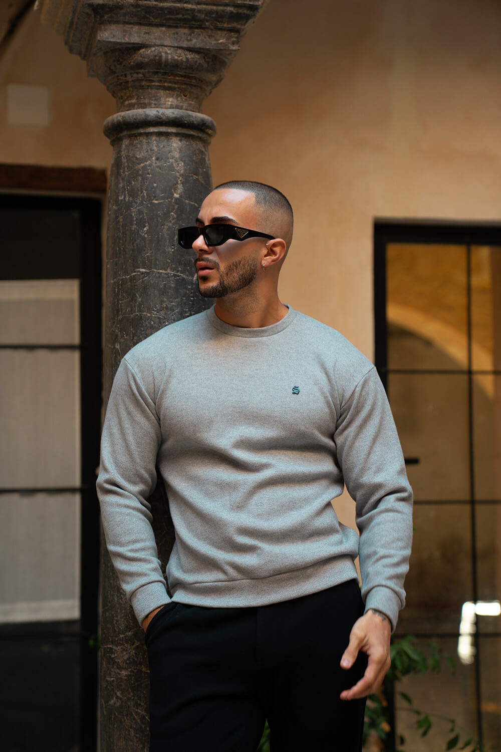 Sovrano Luxe Sweater - Grey