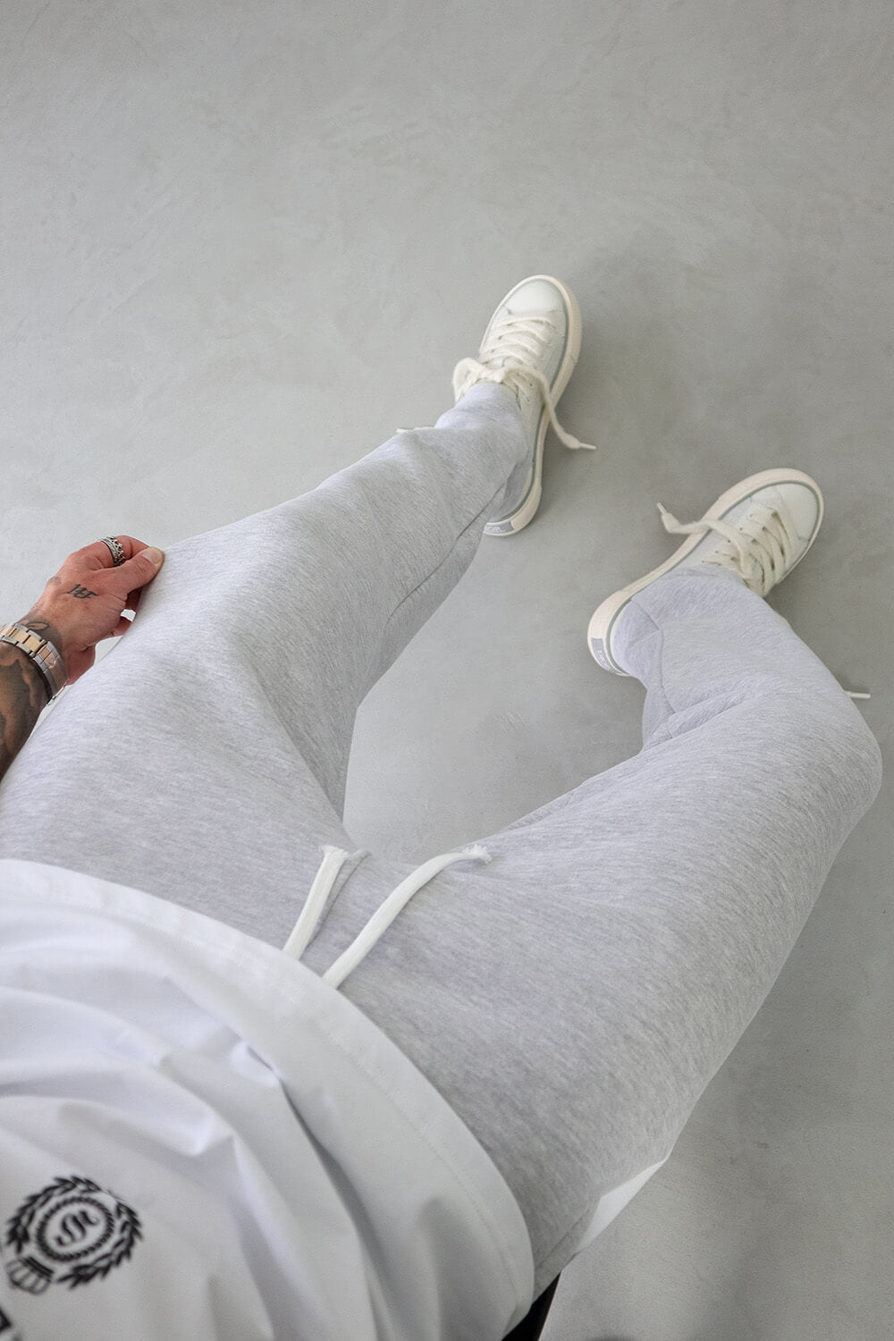 Track Pants - Grey Marl