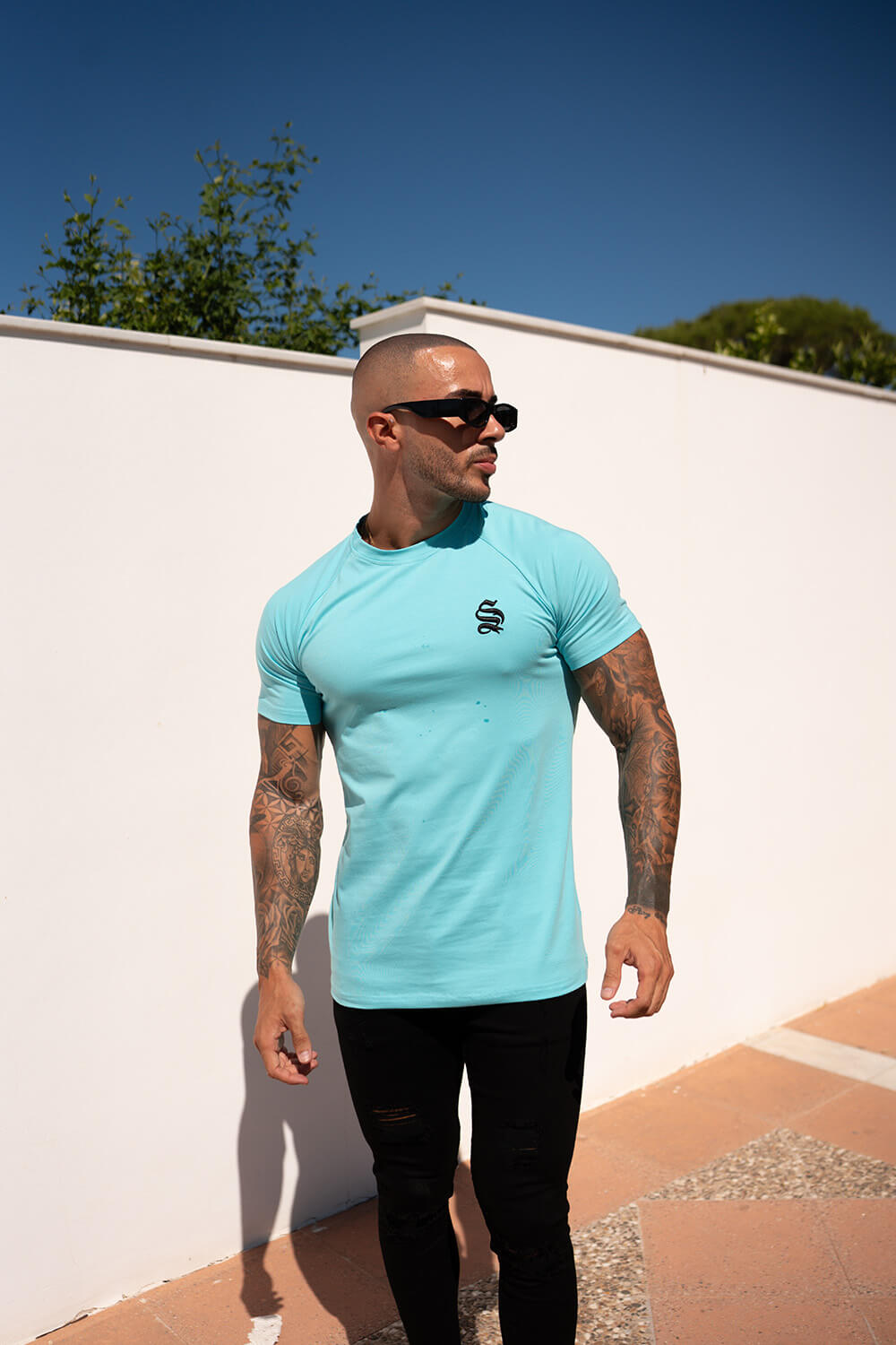 Core Tee - Ice Blue