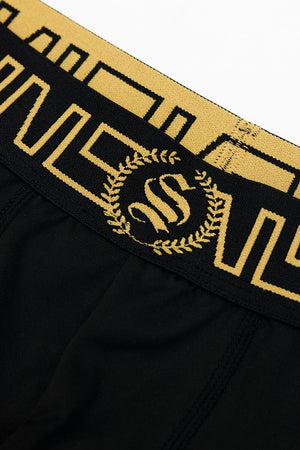 Icon Boxer Shorts - Black (2 Pack)