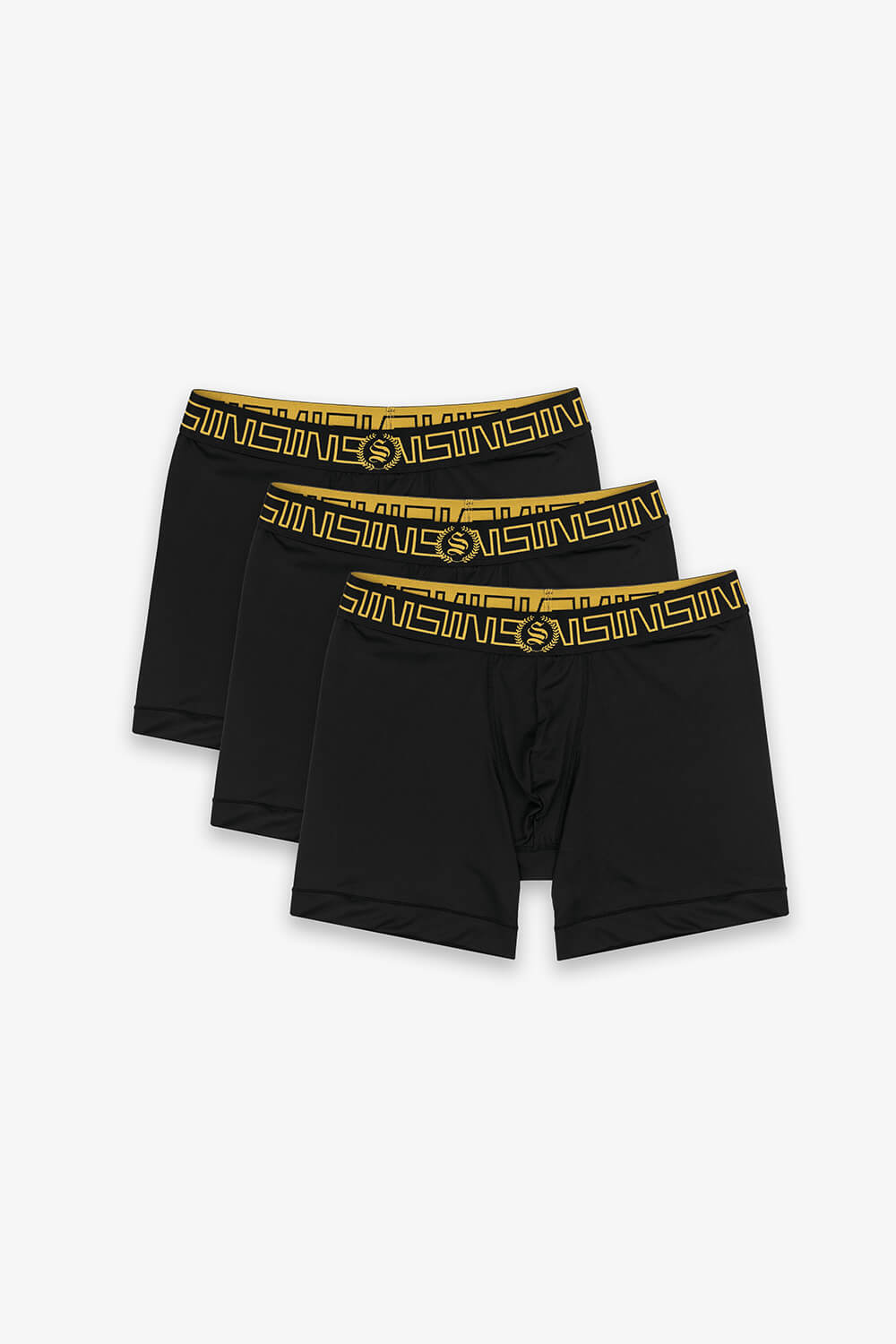 Icon Boxer Shorts - Black (3 Pack)
