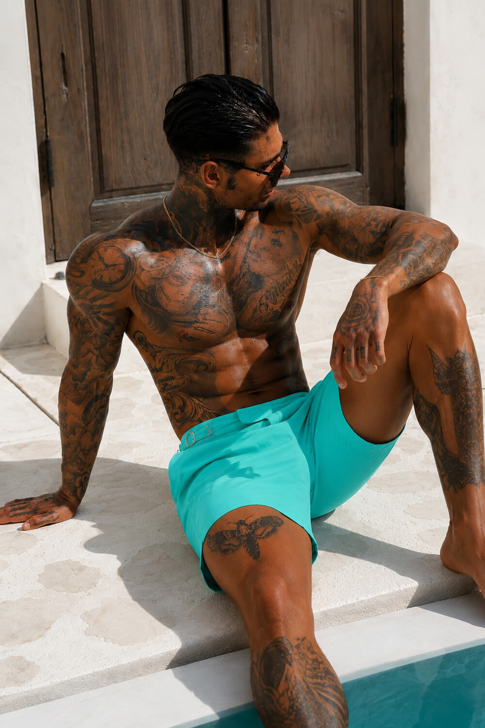 Amalfi Swim Shorts - Mint