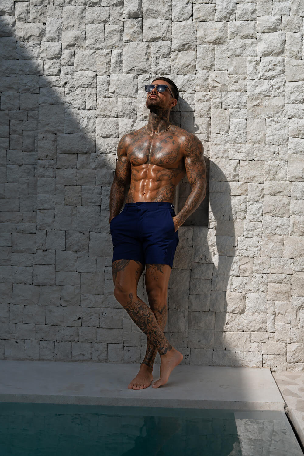 Amalfi Swim Shorts - Navy