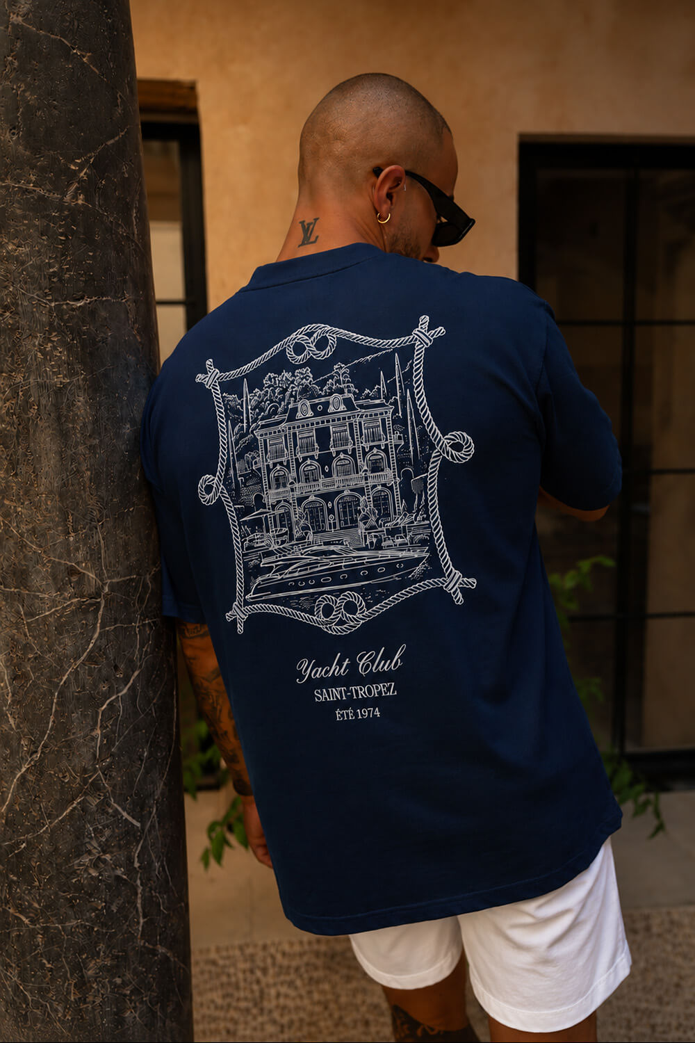 Yacht Club Tee - Navy