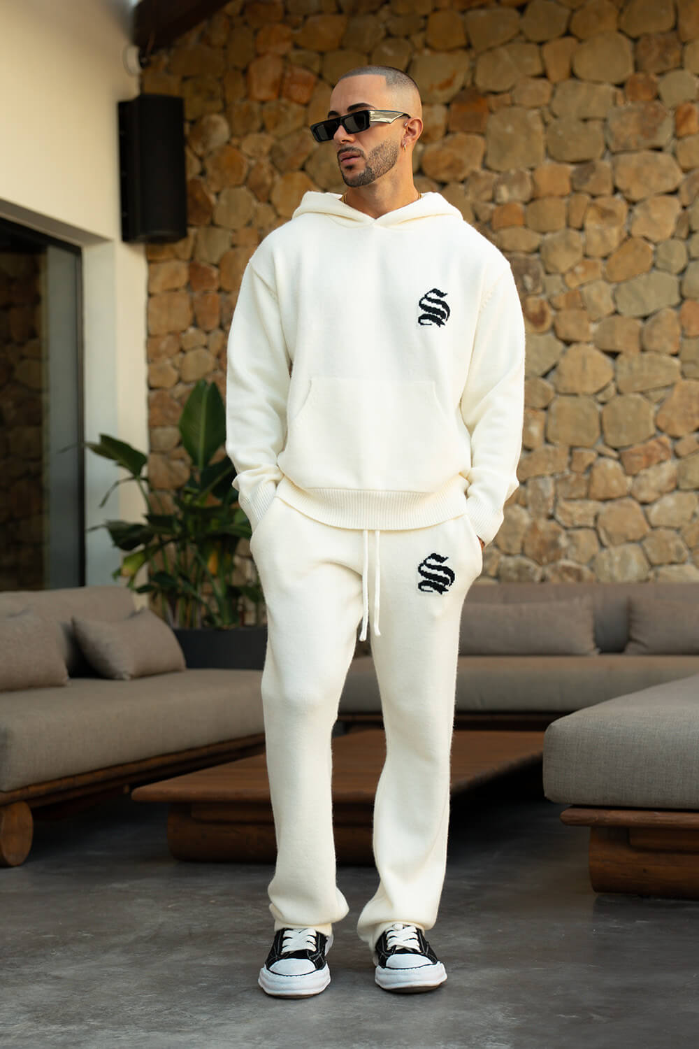 Palais Knitted Hoodie - Off White