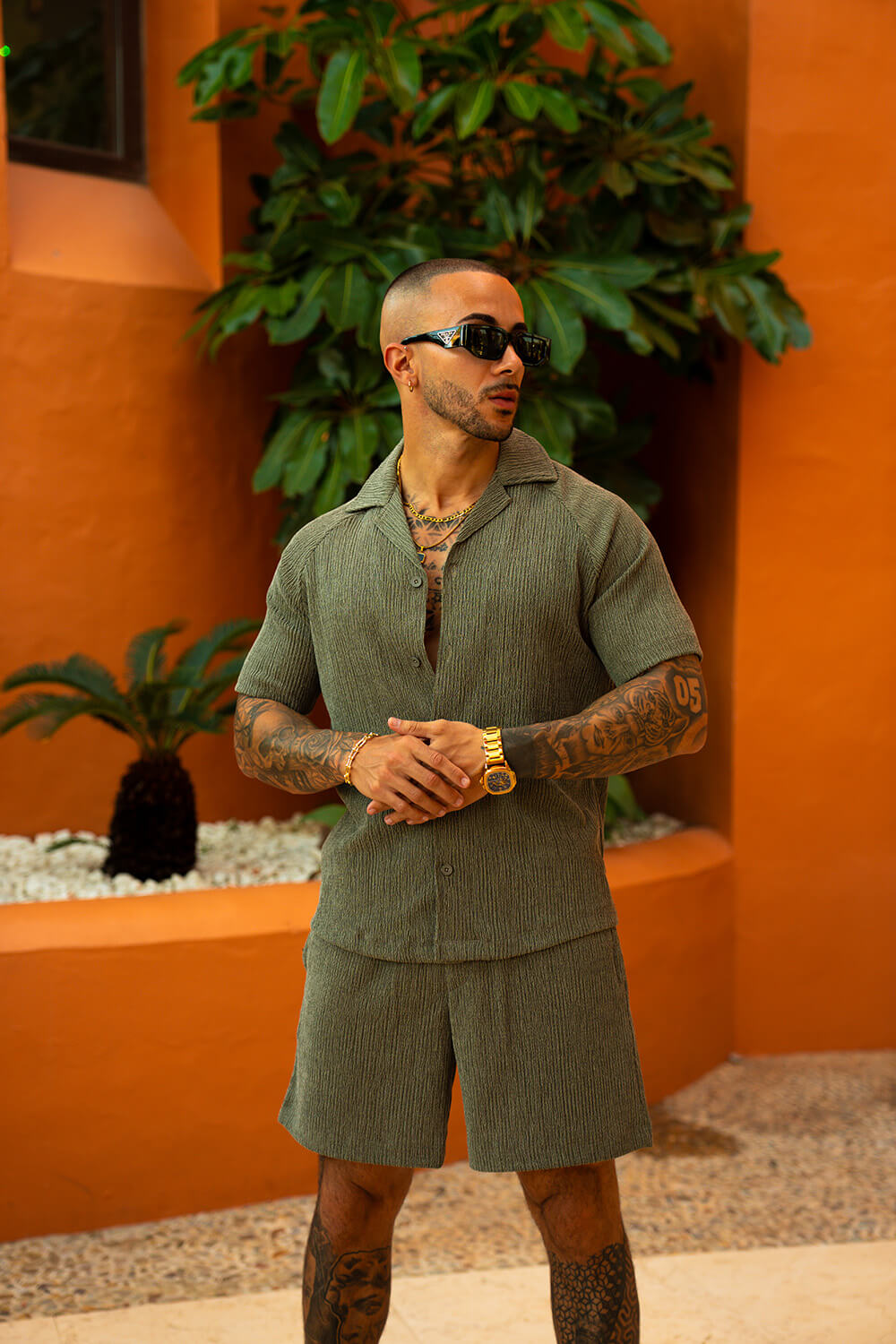 Casa Vero Shorts - Olive