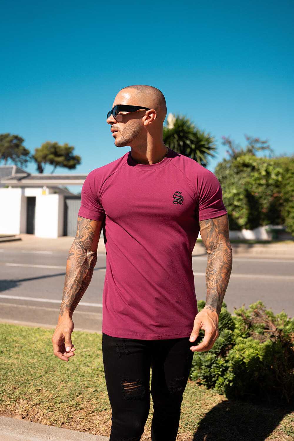 Core Tee - Plum