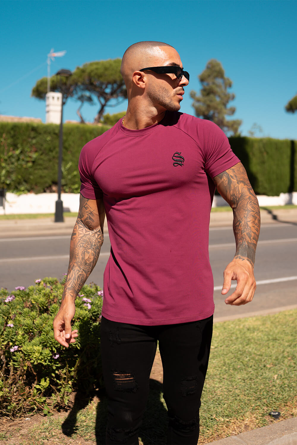 Core Tee - Plum