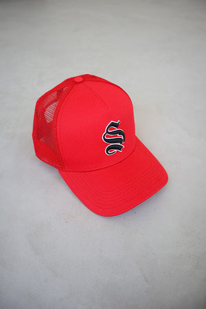 Icon Trucker Hat - Red/Black