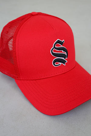 Icon Trucker Hat - Red/Black