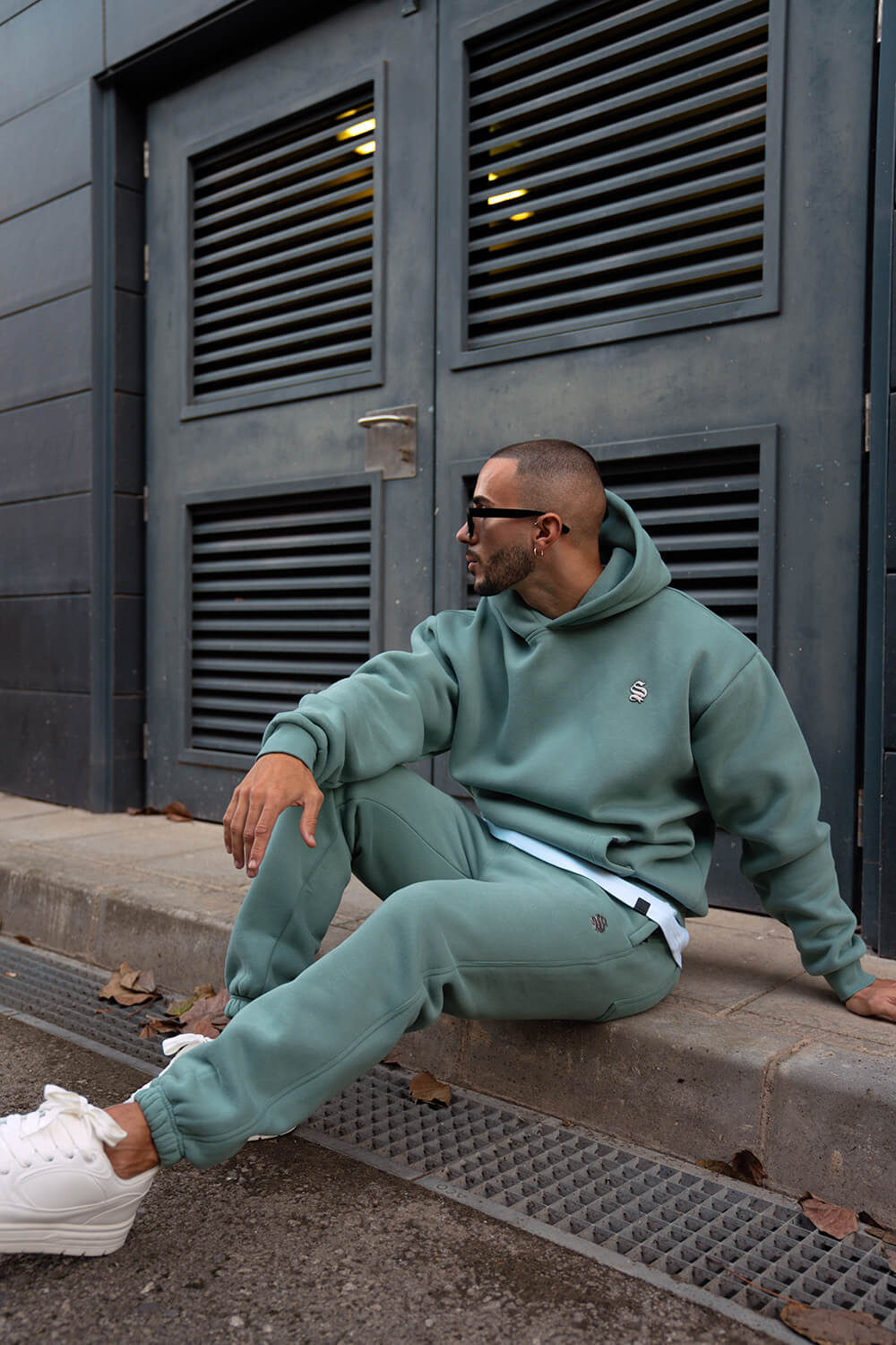 Core Luxe Hoodie - Sage