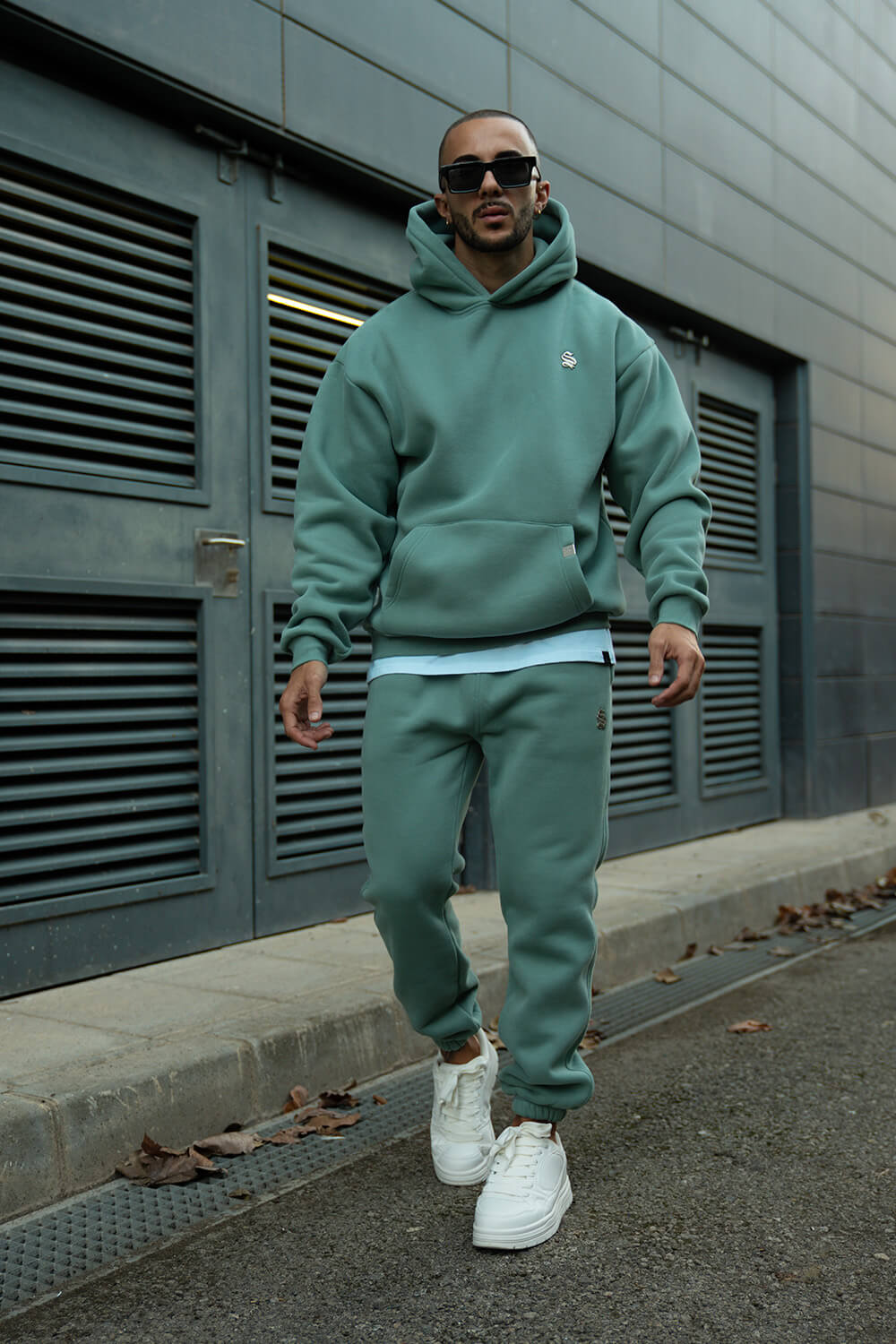 Core Luxe Hoodie - Sage