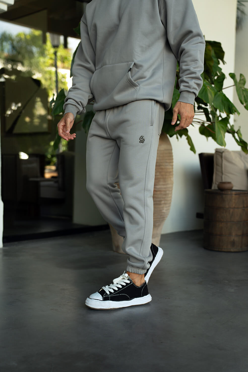 Core Luxe Joggers - Fog