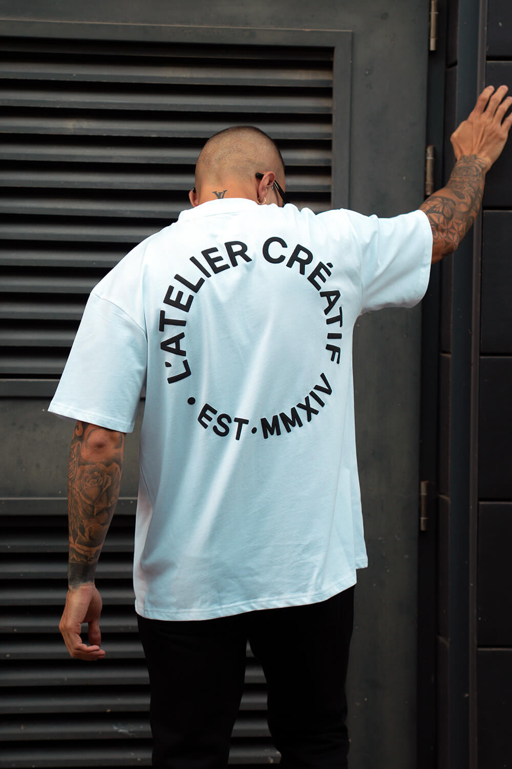 Atelier Circle Tee - White