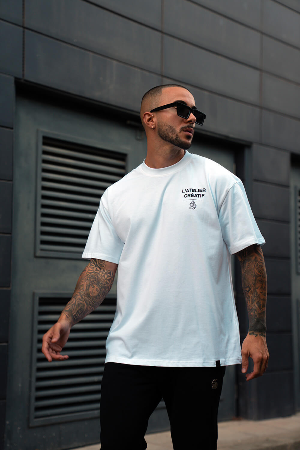 Atelier Circle Tee - White