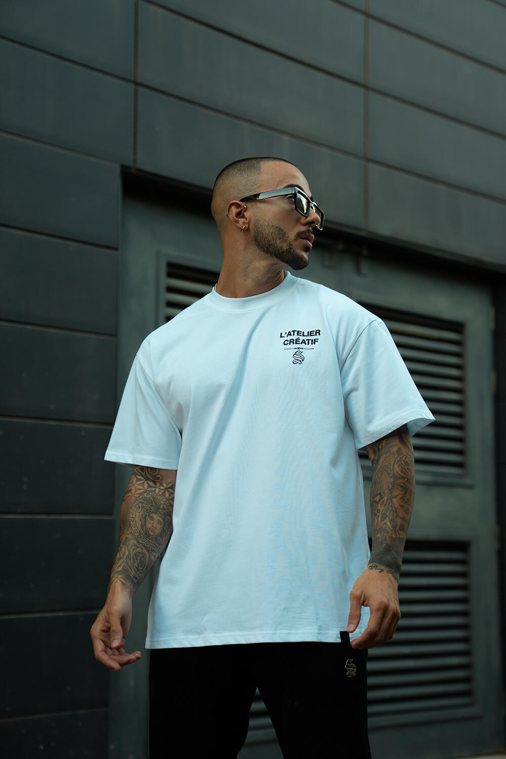 Atelier Circle Tee - White