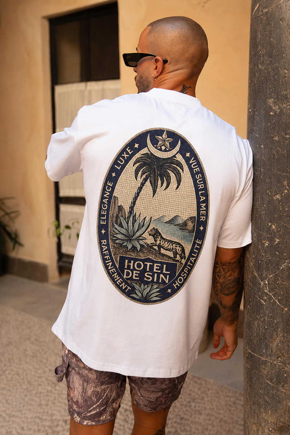 Grand Hotel Tee  - White