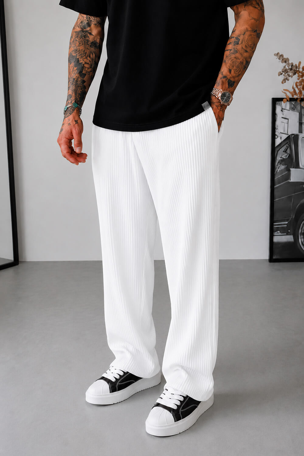 Monaco Trousers - White