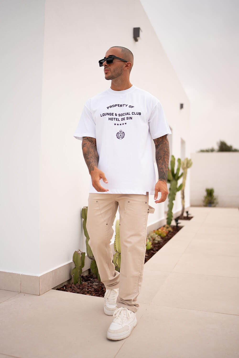 Resort Property Tee - White