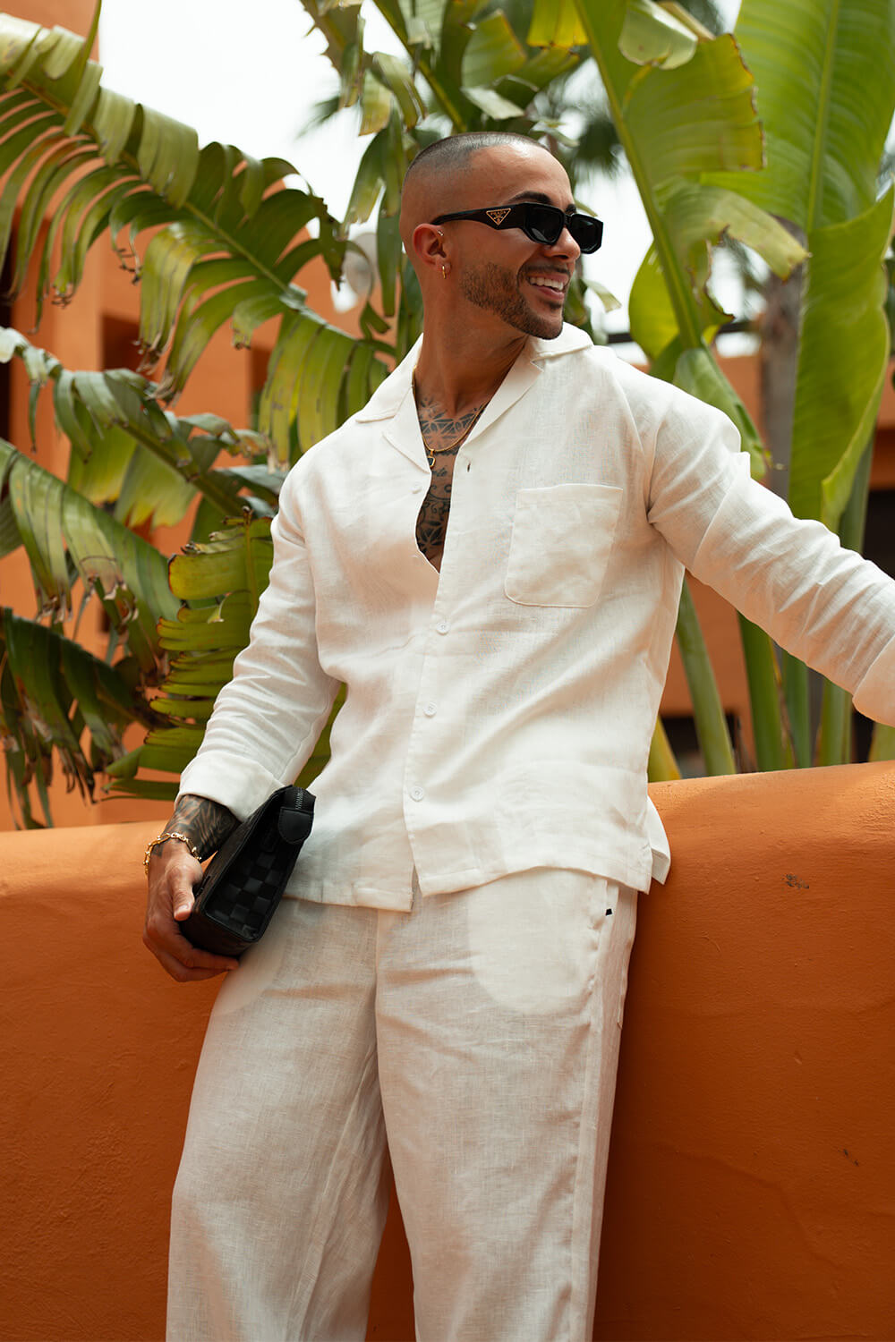 Varelli Linen Shirt - Ecru