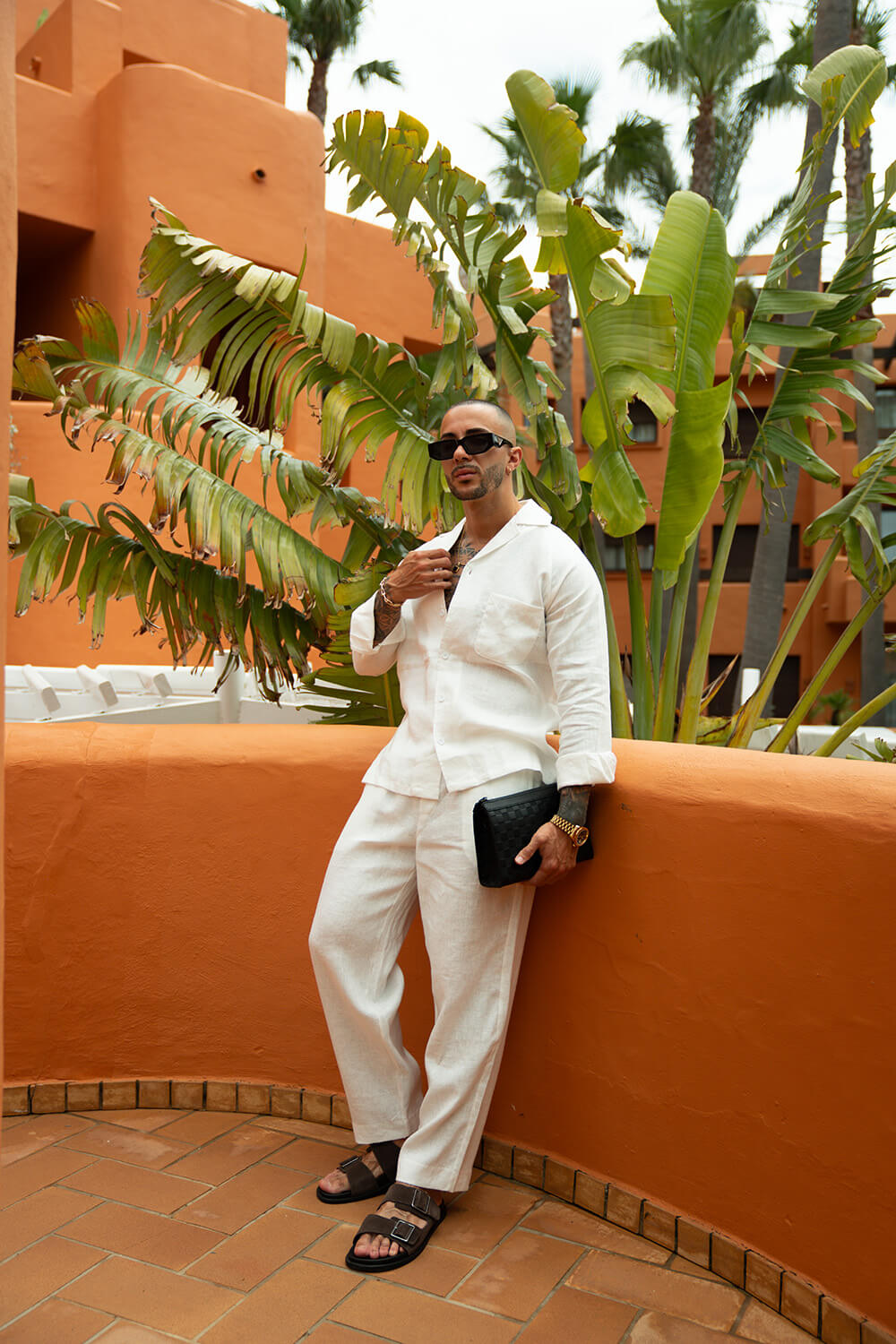 Varelli Linen Trousers - Ecru