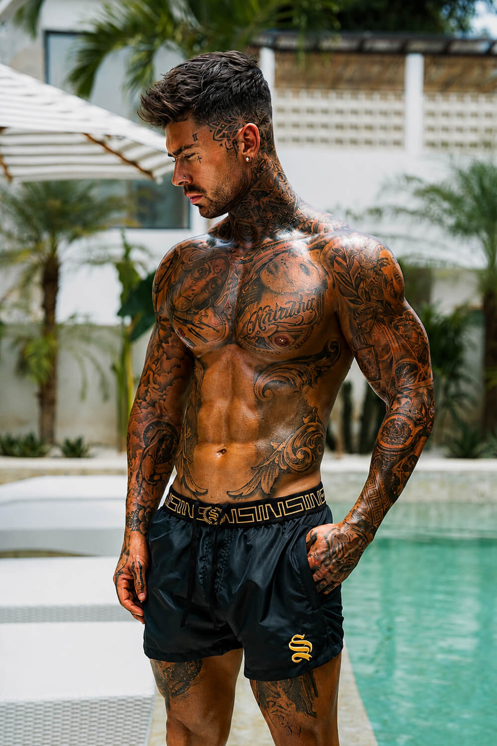 Icon Swim Shorts - Black