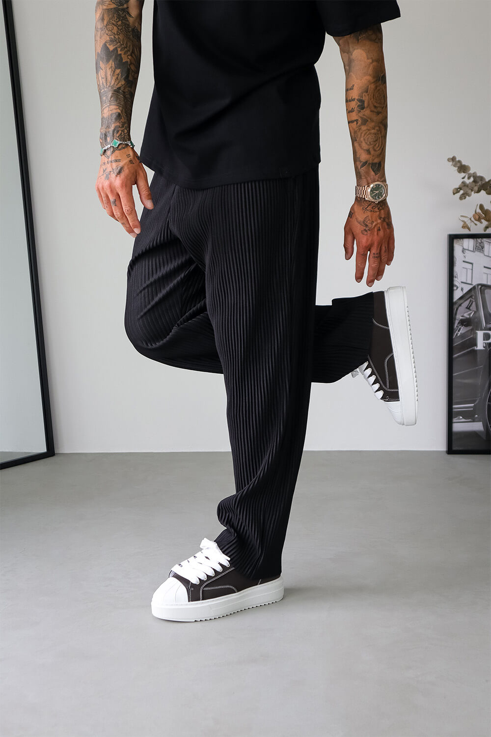 Onyx Trainers - Black/White