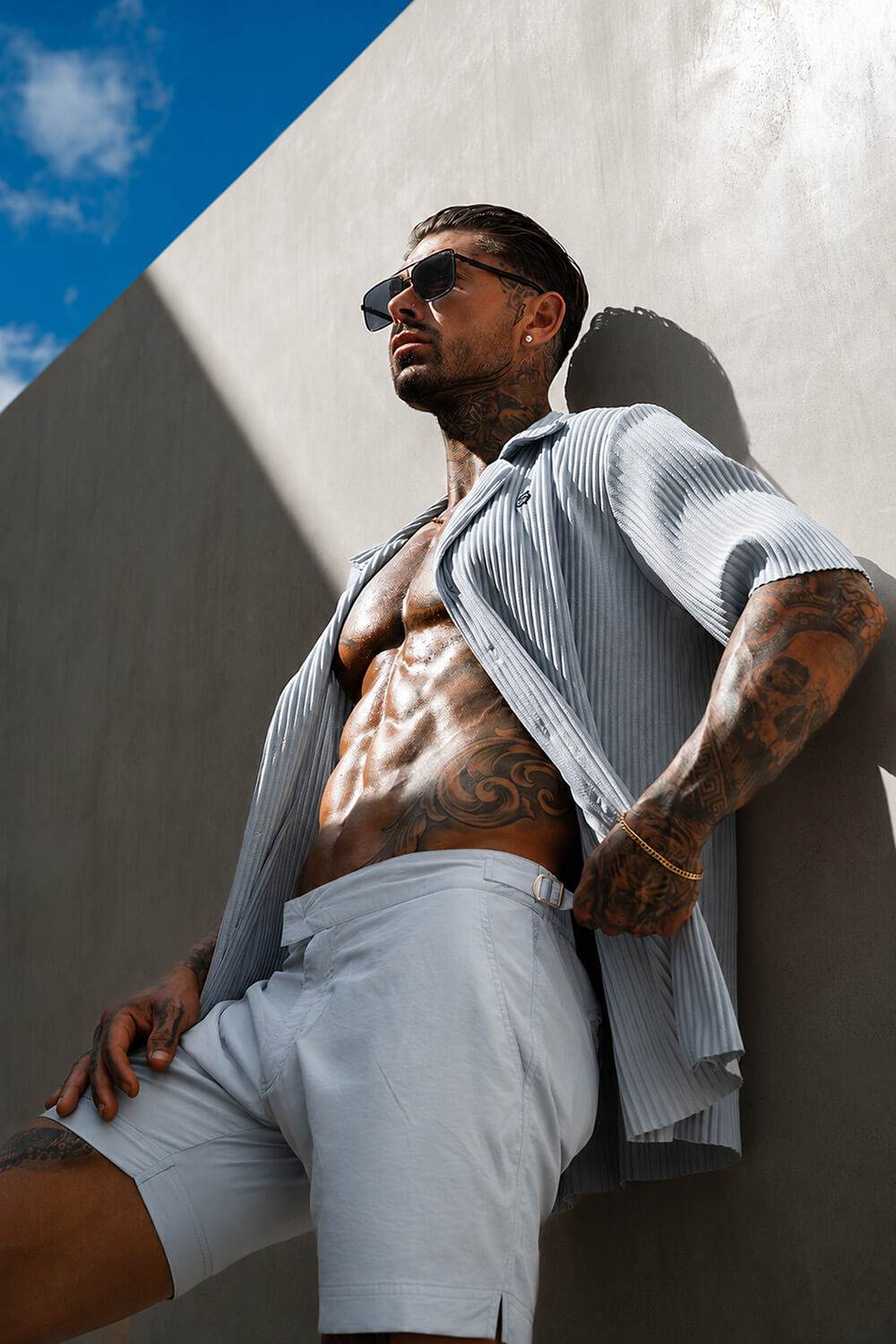 Amalfi Swim Shorts - Grey