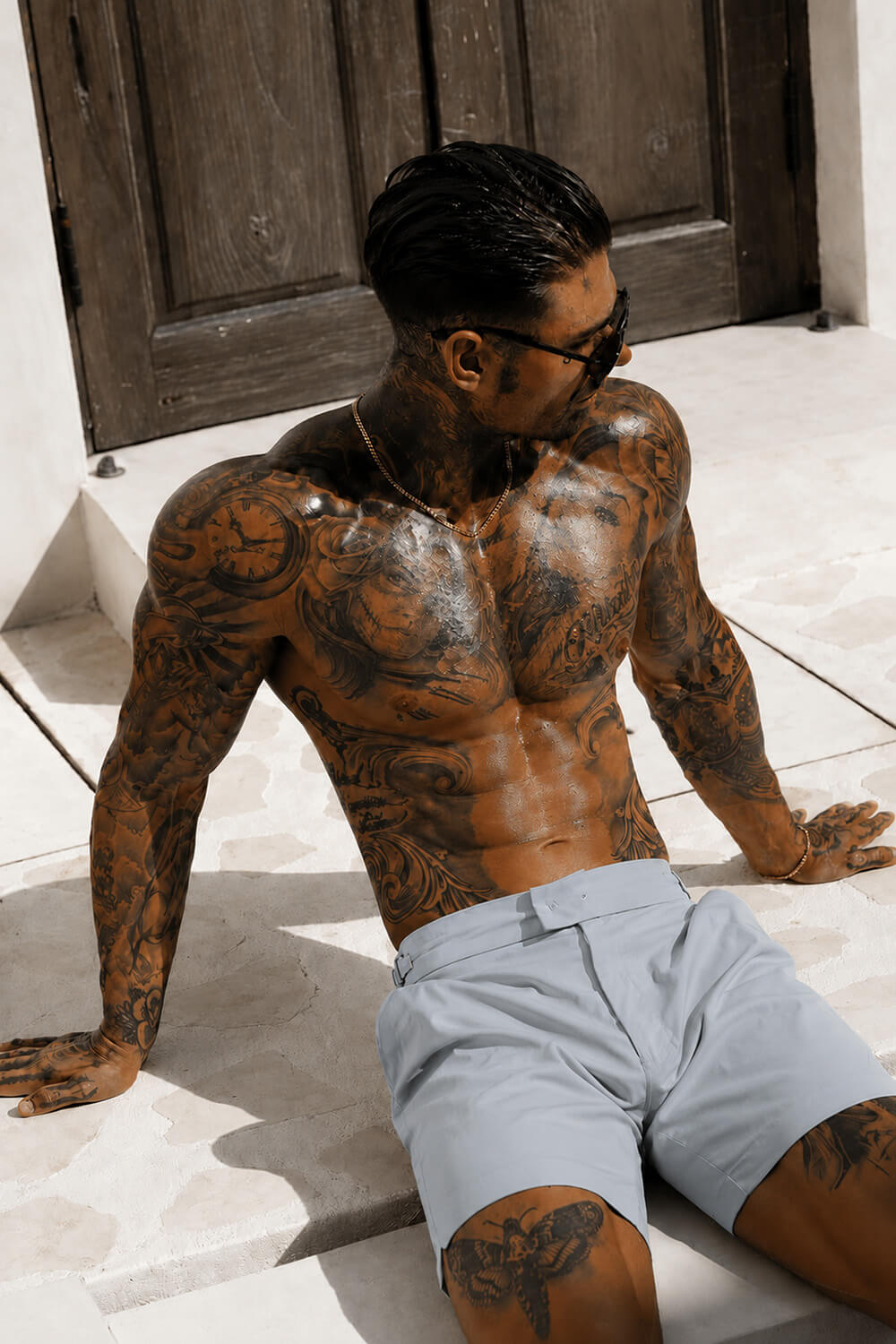 Amalfi Swim Shorts - Grey